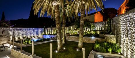 Overnattingsstedets uteområder