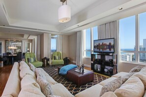 Smart TV, DVD player, table tennis, video library