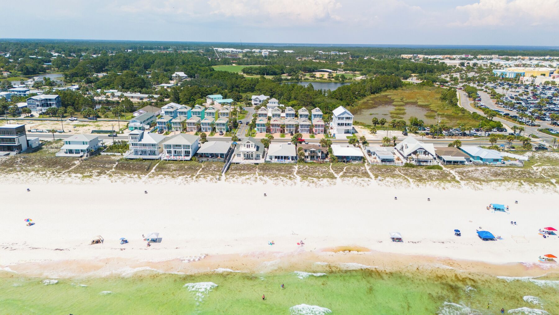 Beach nearby, sun loungers
