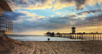 Strandhaus mit Klimaanlage, familien- und haustierfreundlich, kurzer Fußweg zum Sand