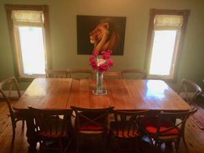 Dining - Exquisite Accommodations Farmhouse with over 100 acres (Castleton)