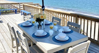 BEACHFRONT with Amazing Water Views