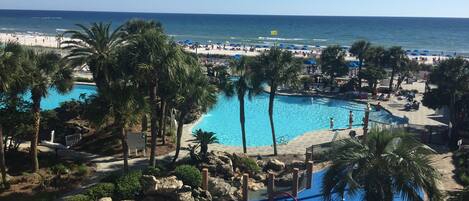 Udendørs pool, opvarmet pool