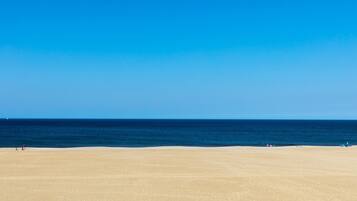 Aan het strand