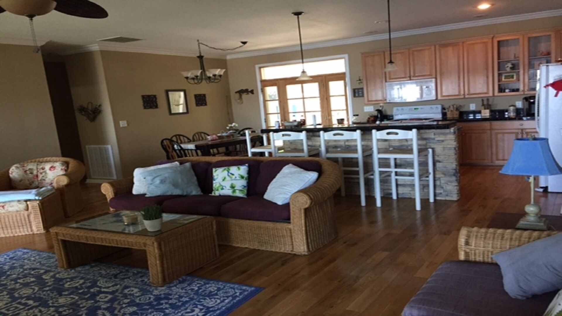 Lake view from nearly every room