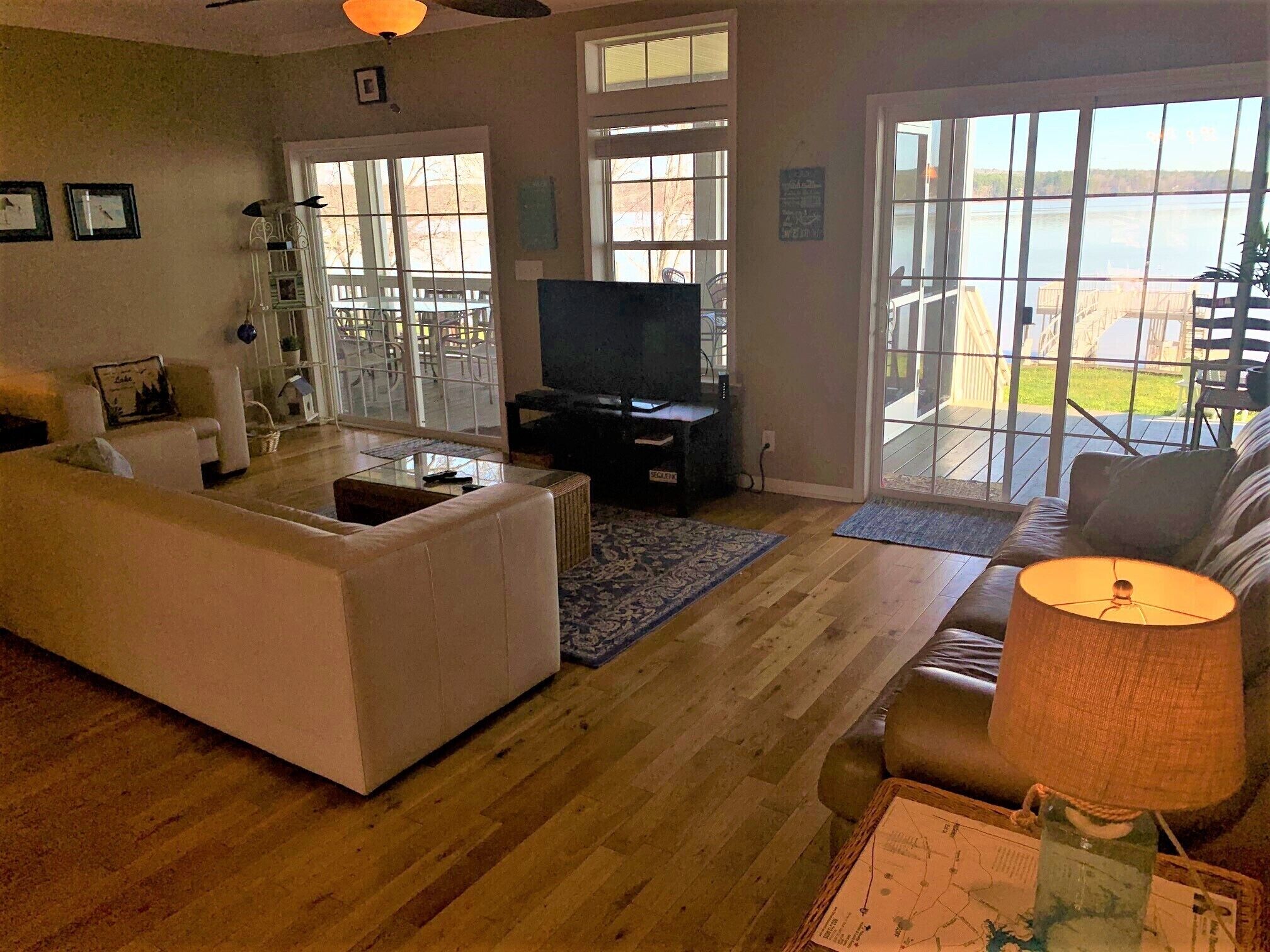 Lake view from nearly every room