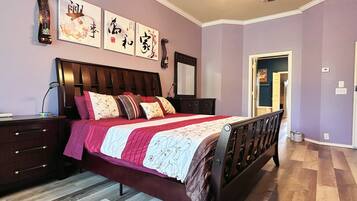 4 chambres, fer et planche à repasser, Wi-Fi, draps fournis