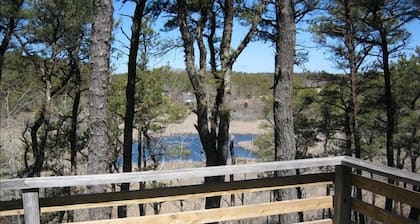 Luftig Moderne mit Teich Ansichten, Truro, Cape Cod