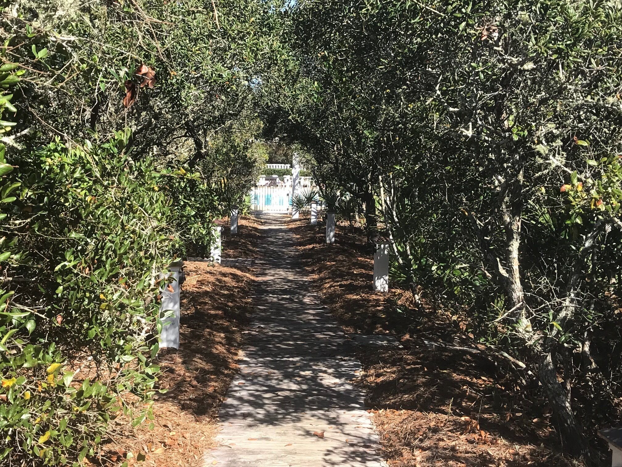 Enceinte de l’hébergement