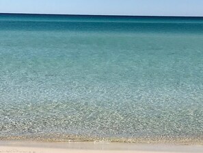 Beach nearby, sun-loungers