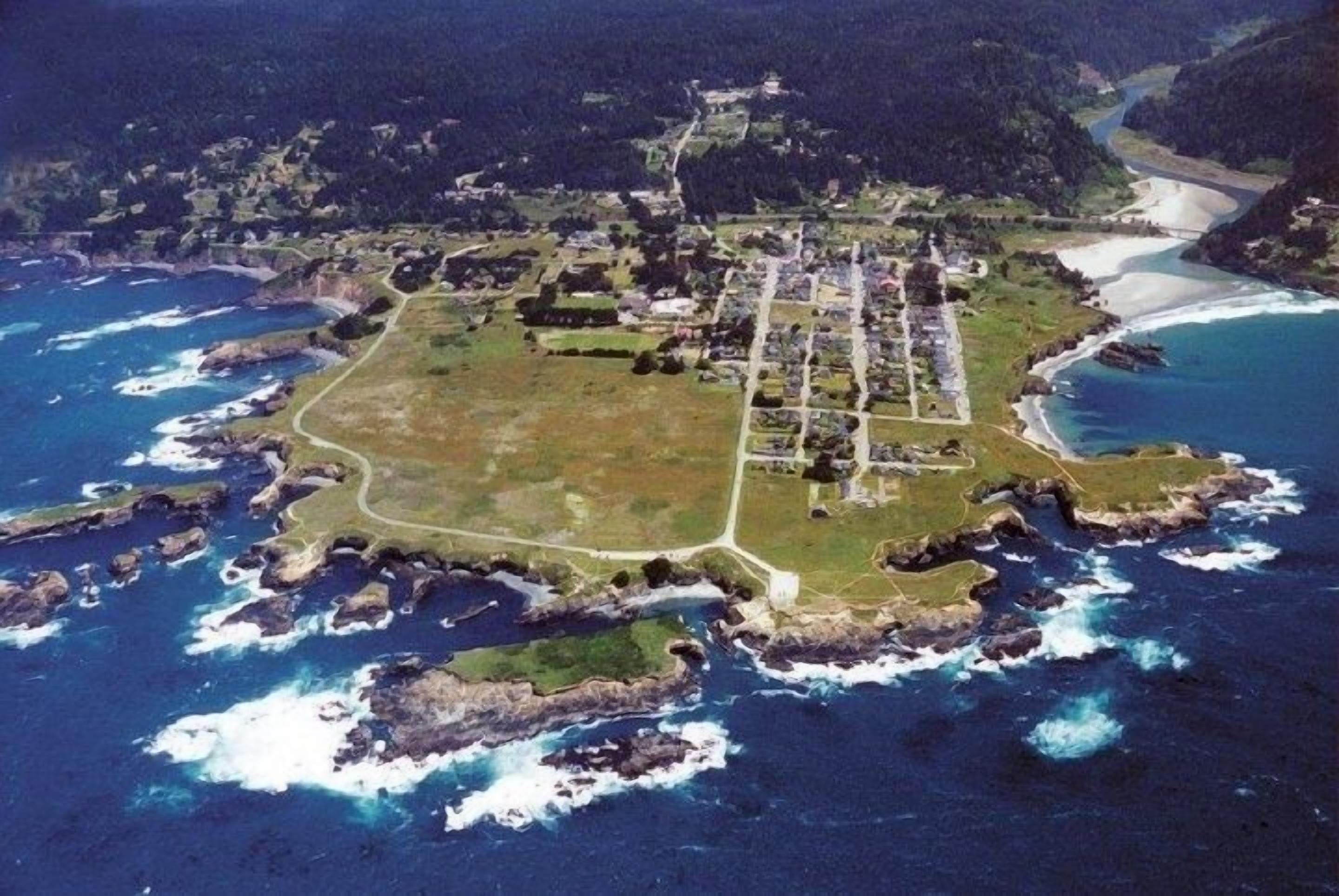 Vue aérienne