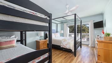 2 bedrooms, iron/ironing board, travel crib, WiFi