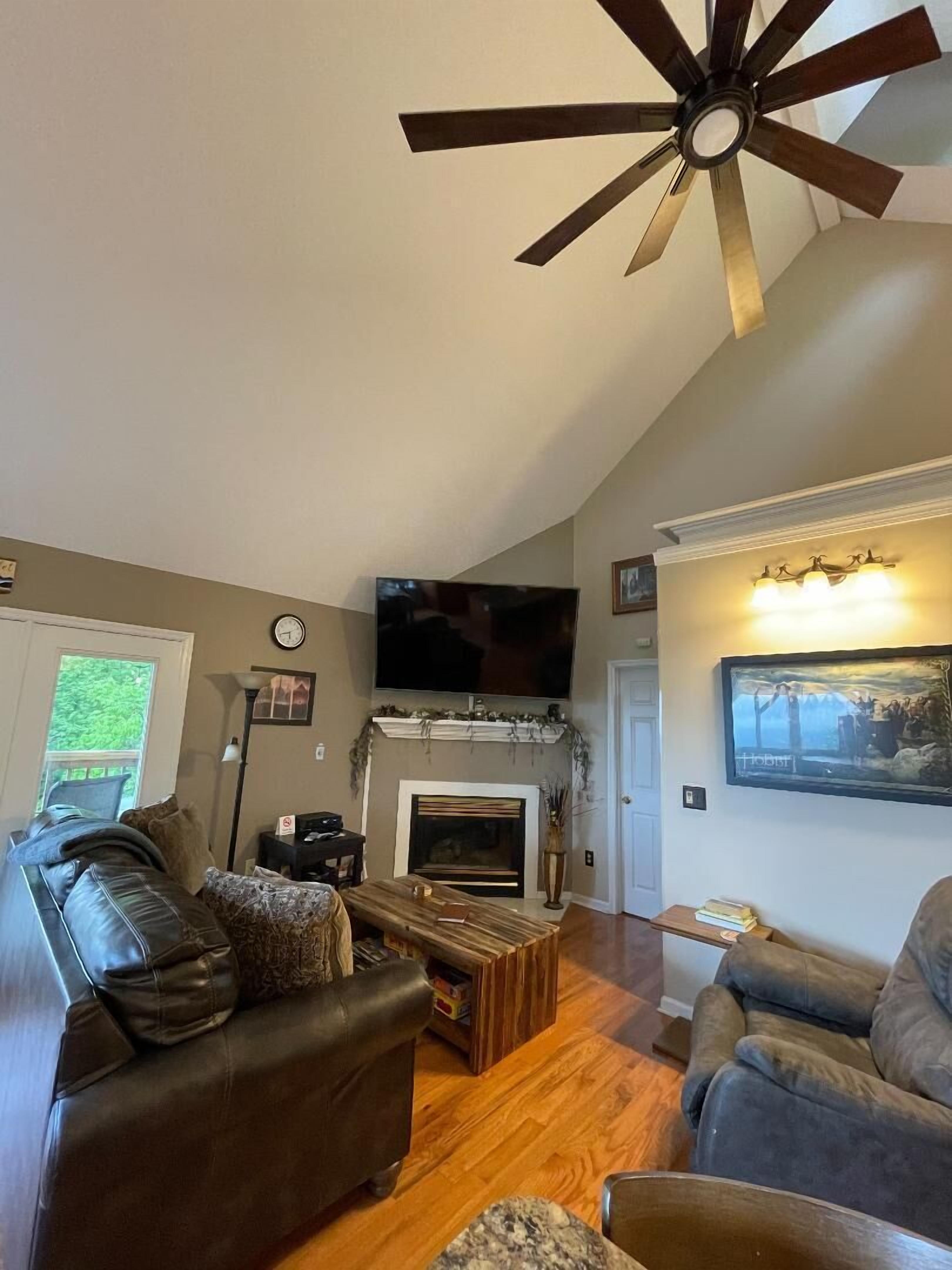 Decorated Lord of  Rings Theme. View all year round. 3 Miles from Gatlinburg.