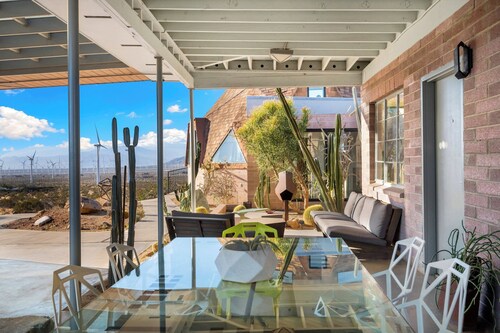 Palm Springs Retreat Entire Large Private House with Dome and Views 3-bdrms