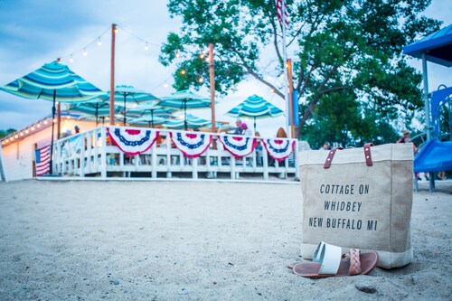 WINTER SPECIAL - Modern Farmhouse Just Steps From Town and Lake Michigan!