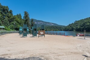 Beach - Hawk Haven | Secluded Log Cabin with Fire Pit & Mountain Views! (Black Mountain)