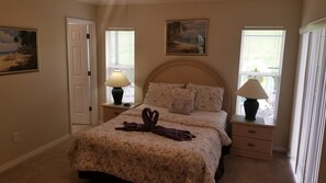 4 bedrooms, iron/ironing board, free WiFi, bed sheets