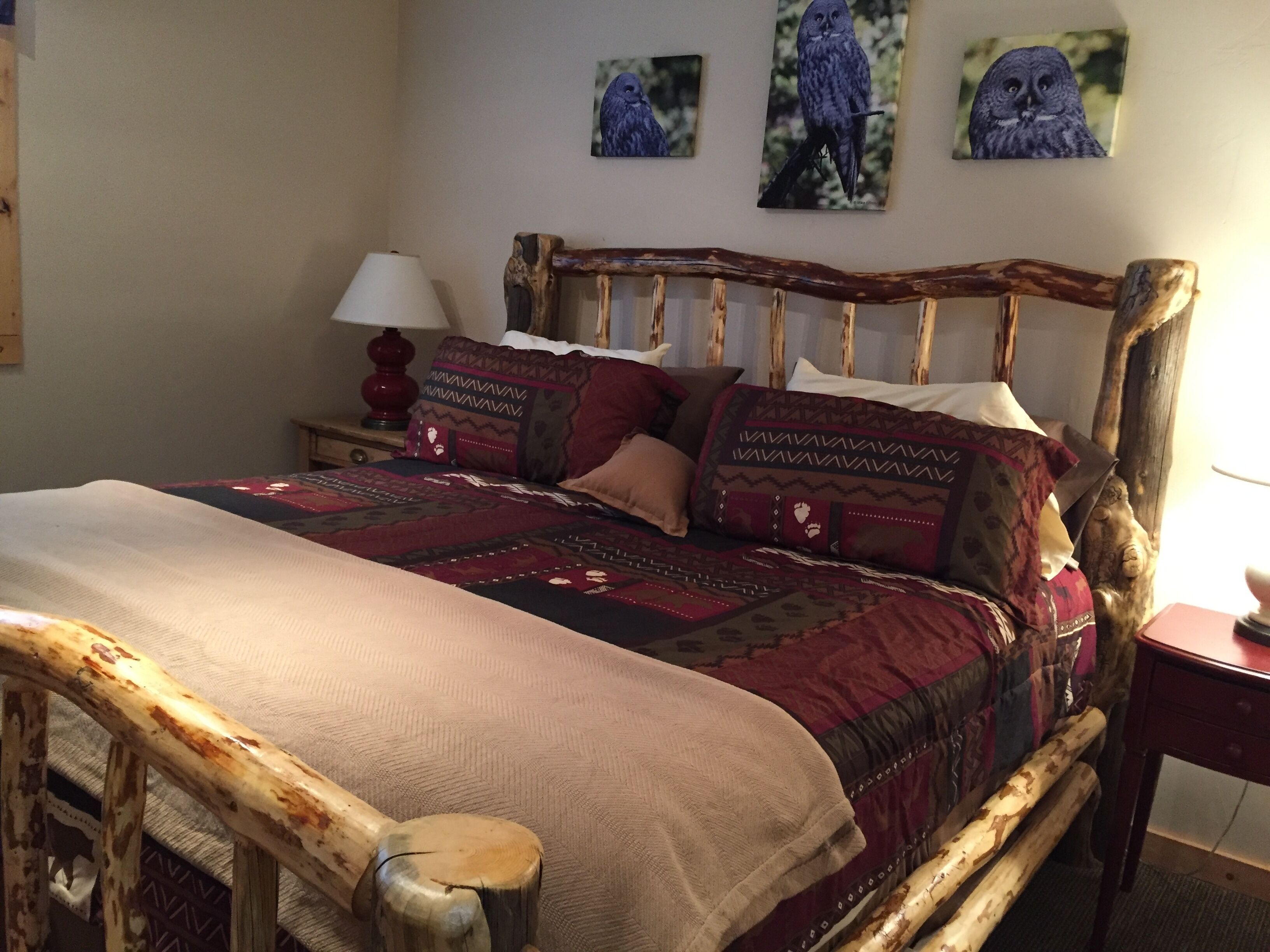 Log Cabin At White Pine Ski Area, Pinedale. In The Wind River Mountains