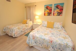 2 chambres, fer et planche à repasser, accès au Wi-Fi (inclus)
