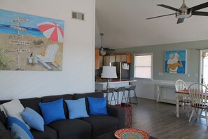 Televisio, takka, DVD-soitin