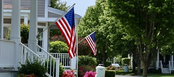 Prive zwembad, korting van $ 1.100 voor 6-13 juli en 10-17 augustus, dicht bij het strand!