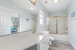 Kombinert dusj/badekar