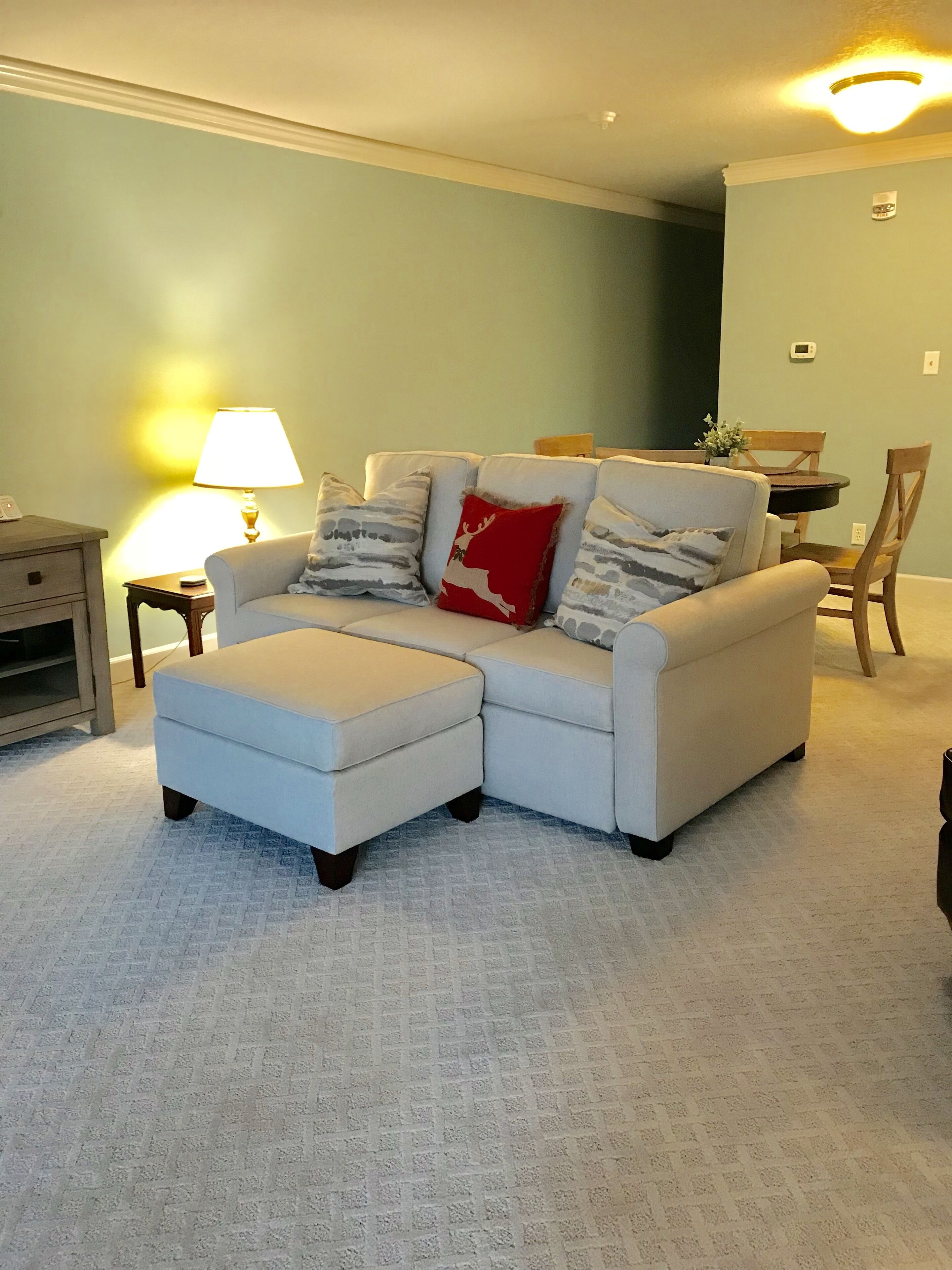 Stunning 1 Bedroom condo on River Golf Course Ninth Hole.