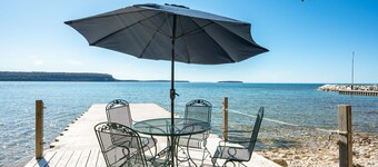 Frente a la casa histórica, vistas, playa privada, a pie de la ciudad