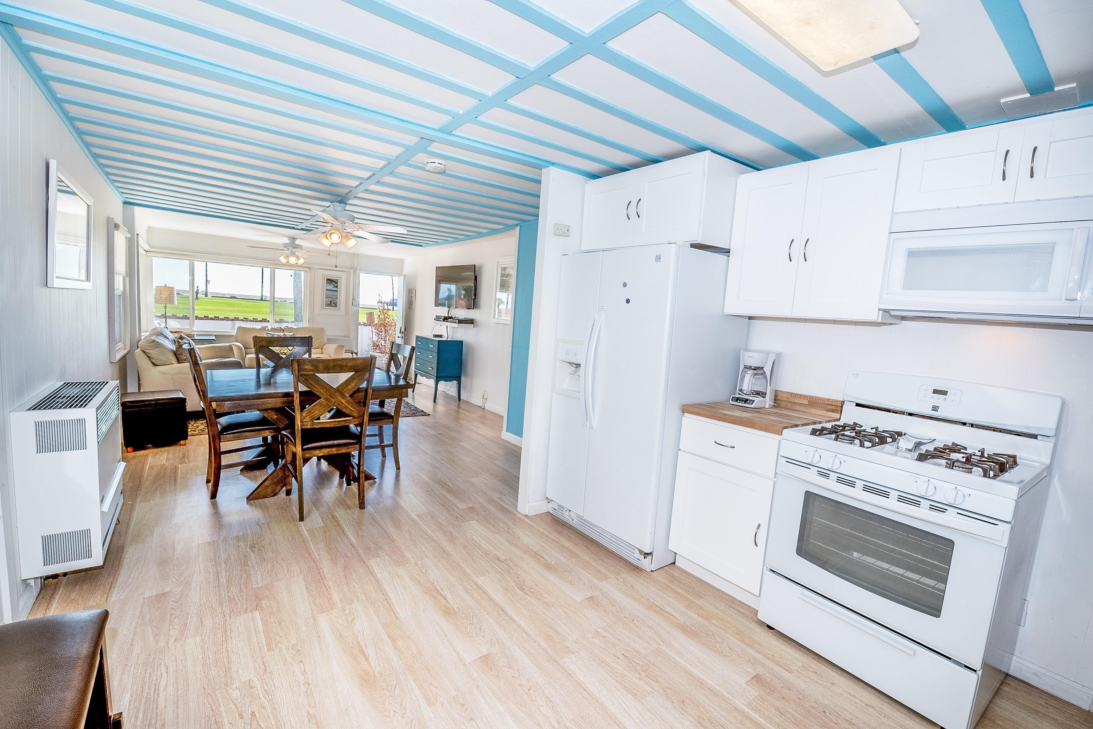 Charming Vintage Beachfront Vacation Cottage (right side) | Super Central - No Car Needed!