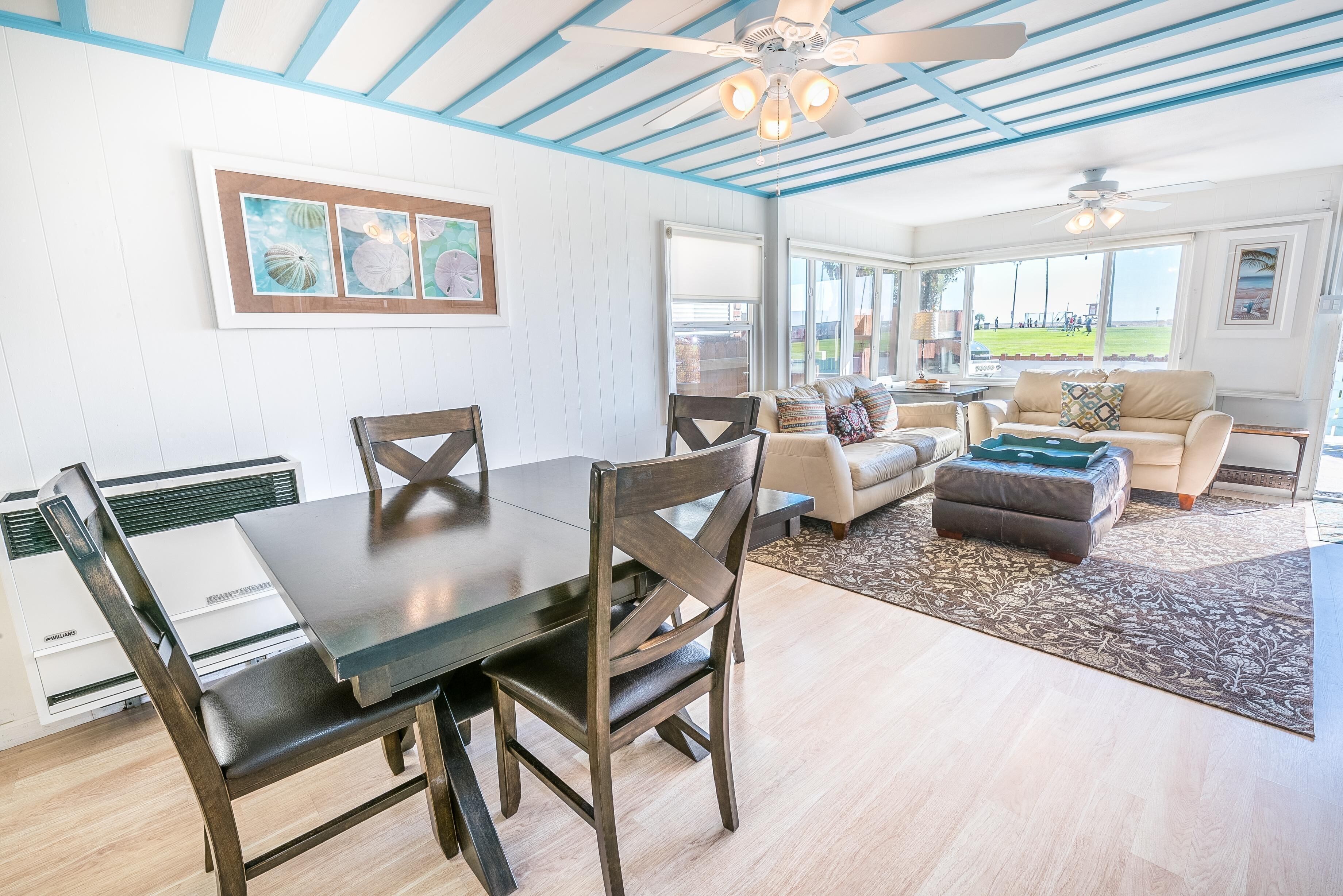 Charming Vintage Beachfront Vacation Cottage (right side) | Super Central - No Car Needed!