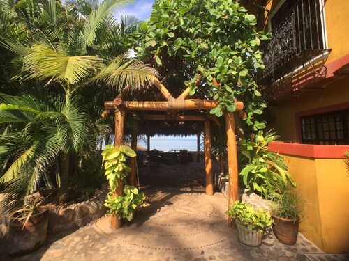 Beach Front Compound W/Casita & Private Terrace: Sleeps 4@$45 a nite per person