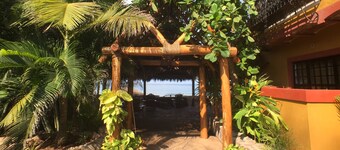Beach Front Compound W/Casita & Private Terrace: Sleeps 4@$45 a nite per person