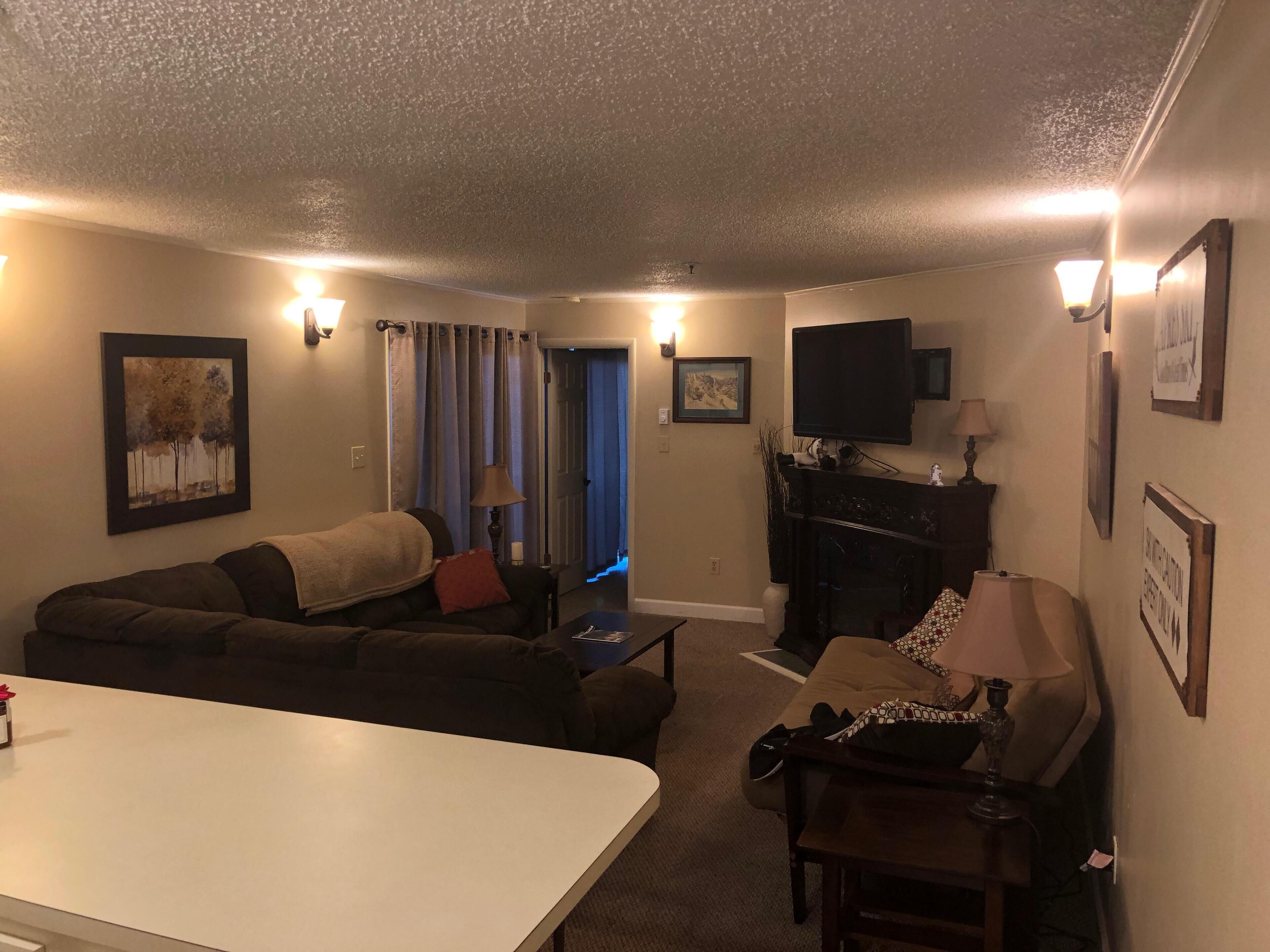 Furnished Condo at Winterplace. Call for monthly non-ski season rate.