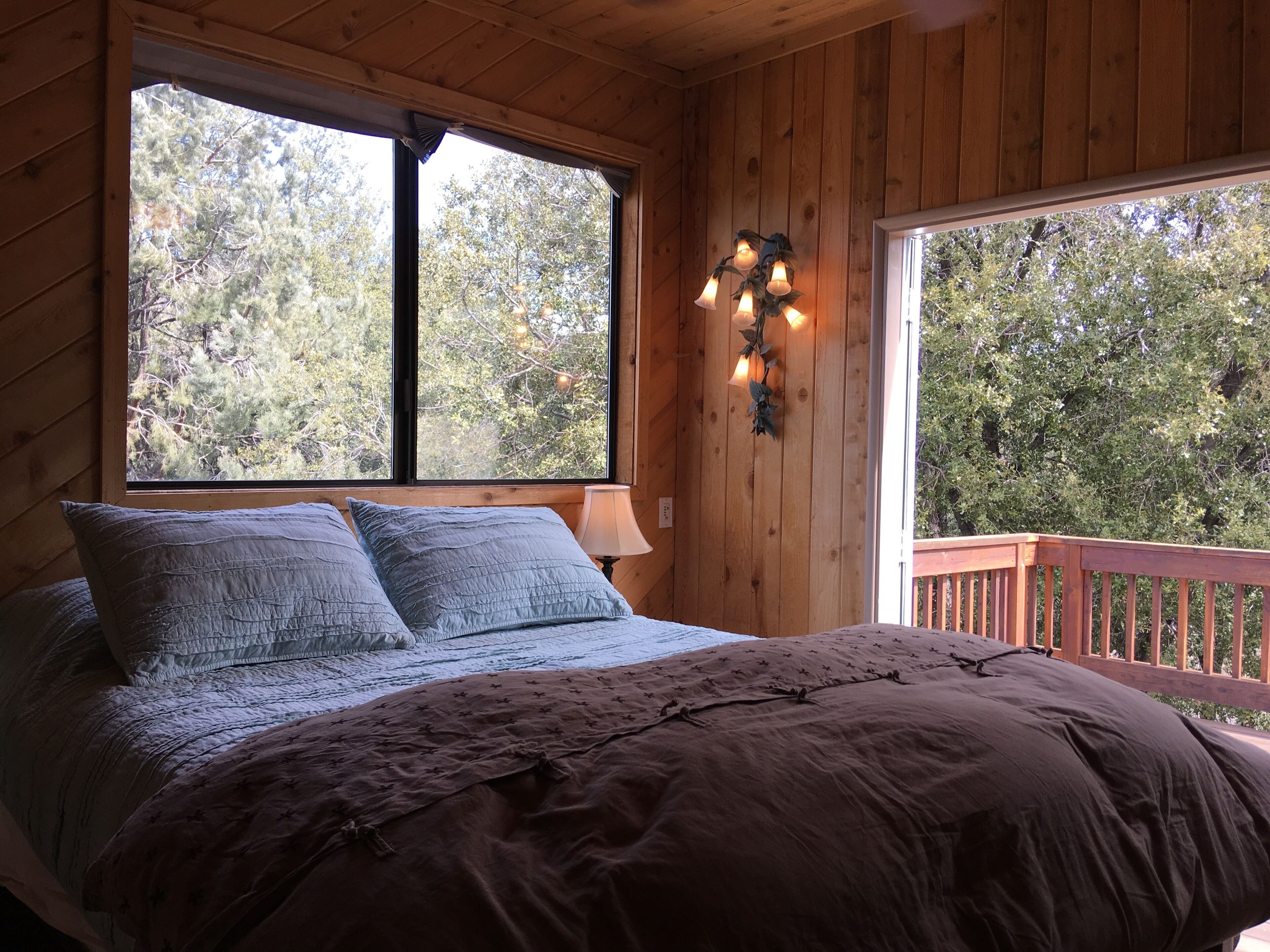 GORGEOUS VIEWS, ENDLESS SKIES, STARRY NIGHTS, spacious 2BR cabin in the woods