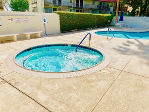 Una piscina climatizada