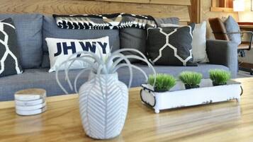 TV connectée, cheminée