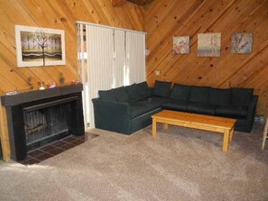 TV, fireplace, DVD player