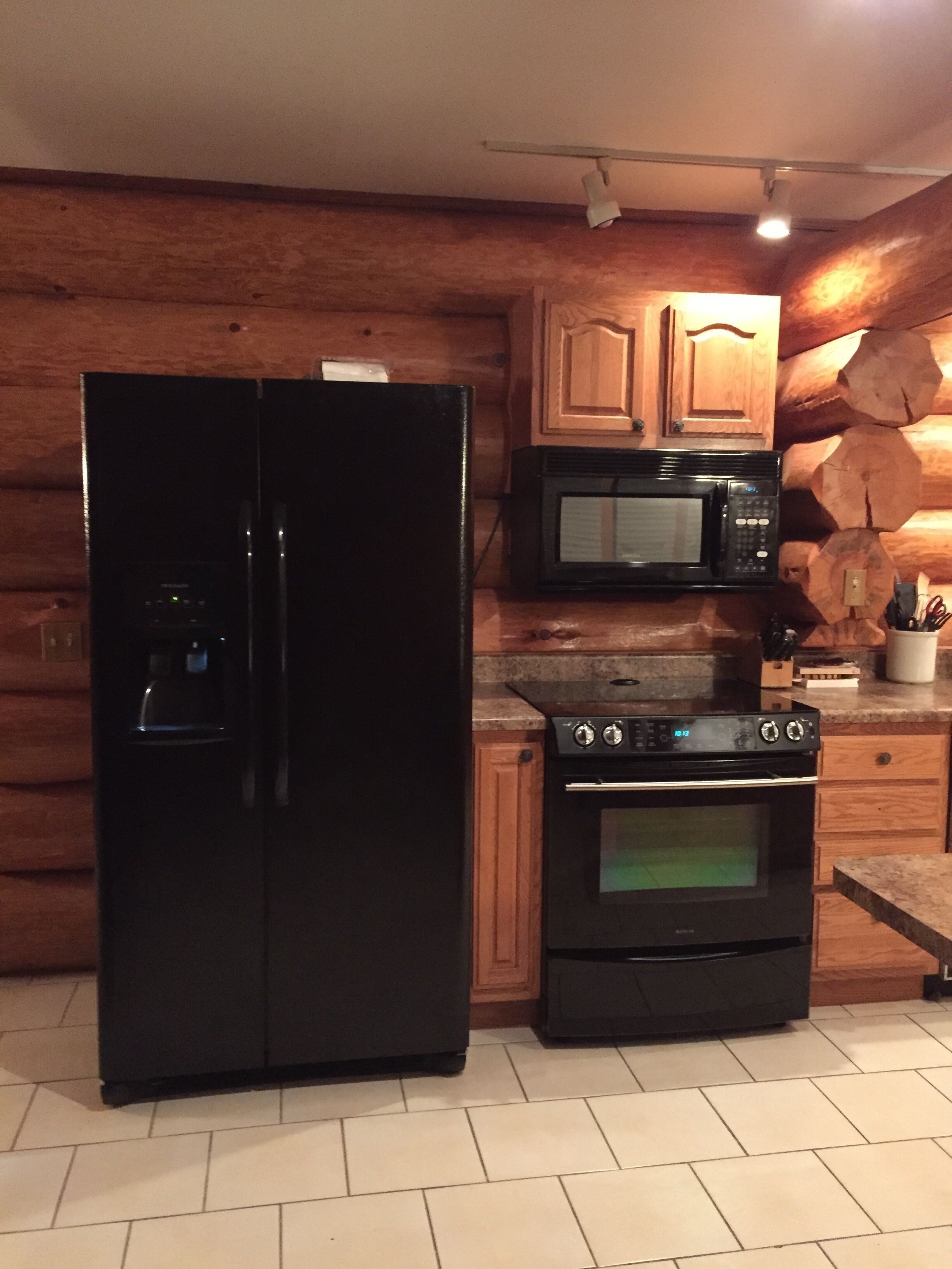 Custom Log Lake House on Wynne Lake  with Pontoon Boat. Summer 1 week Sat to Sat