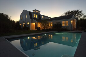 Una piscina riscaldata