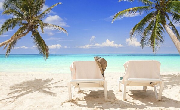 Una playa cerca