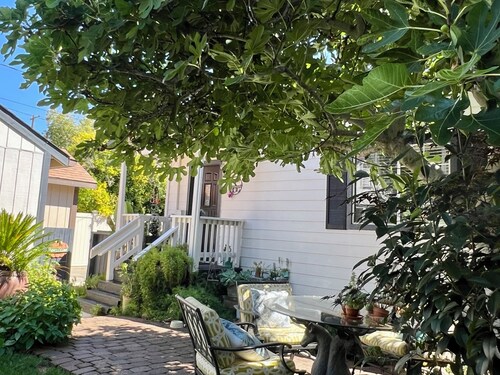 Cozy Cottage 1 Bedroom with King Bed Fenced Pet Yard 5Min Walk to Old Roseville