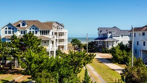 Exterior - Oceanview Home w/ Pool, Hot Tub, Game Room, Home Theater, and Easy Beach Access (Waves)