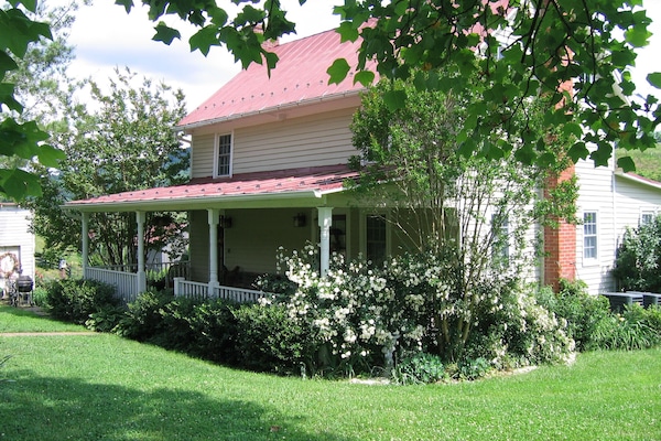 Farmhouse in summer