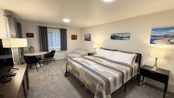 1 Schlafzimmer, Bügeleisen/Bügelbrett, kostenloses WLAN, Bettwäsche