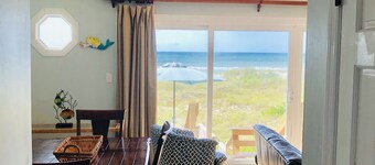 Oceanfront Duplex - Sleeps 10 - Great Price!! 3 B/R, 2.5 bath, outdoor shower