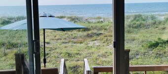 Oceanfront Duplex - Sleeps 10 - Great Price!! 3 B/R, 2.5 bath, outdoor shower