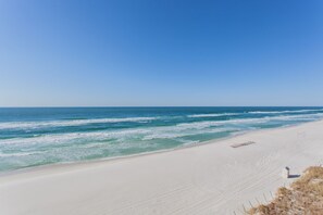 On the beach