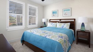 2 bedrooms, desk, iron/ironing board, Internet