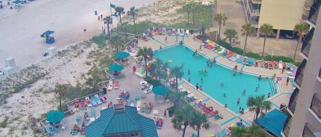 Außenpool, beheizter Pool