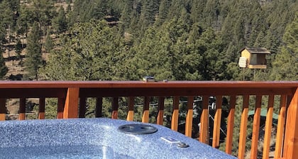 Beautiful Sierra Blanca View / Sleeps 8 / Large Deck & Hot Tub / Near Ski Apache